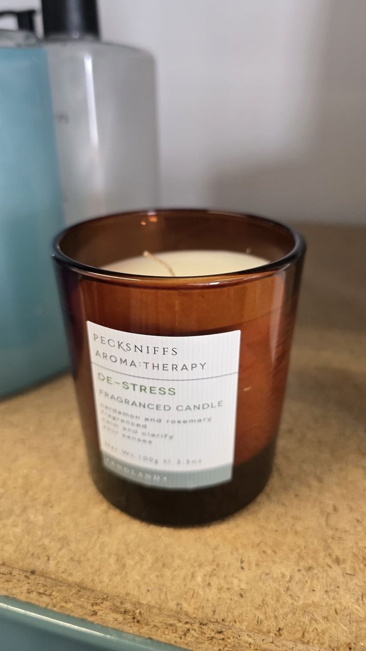 Single wick de stress Aromatherapy Fragranced Candle